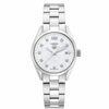 Pre-owned TAG Heuer Carrera WV1411 ladies watch with mother-of-pearl diamond dial and stainless steel bracelet