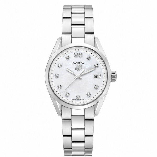 Pre-owned Tag Heuer Carrera Diamonds - WV1411