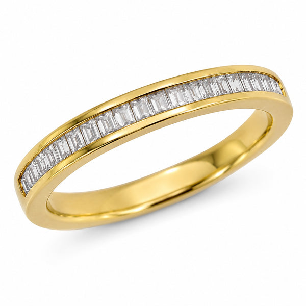 9ct Yellow Gold Diamond Band 1102254 - Cassim & Co South Africa