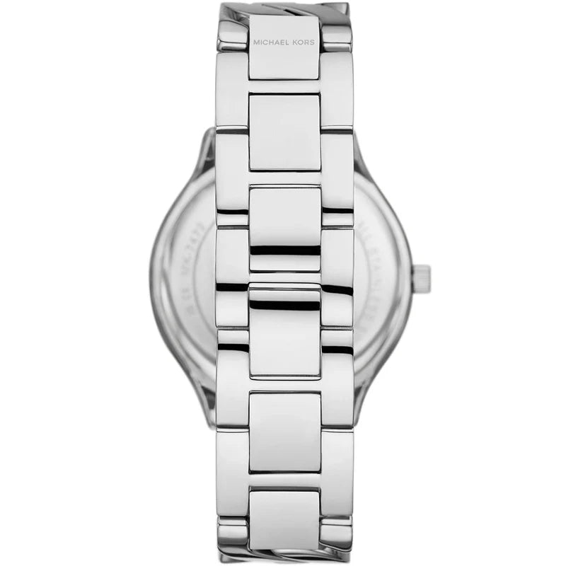 Michael Kors Runway three-hand stainless steel watch – MK7474 - Cassim & Co South Africa