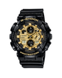 Casio G-SHOCK GA-140GB Analogue-Digital World Time 51.2mm Gold Dial Resin Strap Watch (GA-140GB-1A1DR)