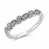 9ct White Gold Eternity Diamond Band 1102063