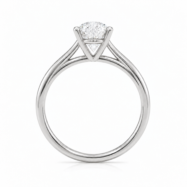 9ct White Gold Pear Shape 1.5ct Lab Grown Diamond Ring - Cassim & Co South Africa