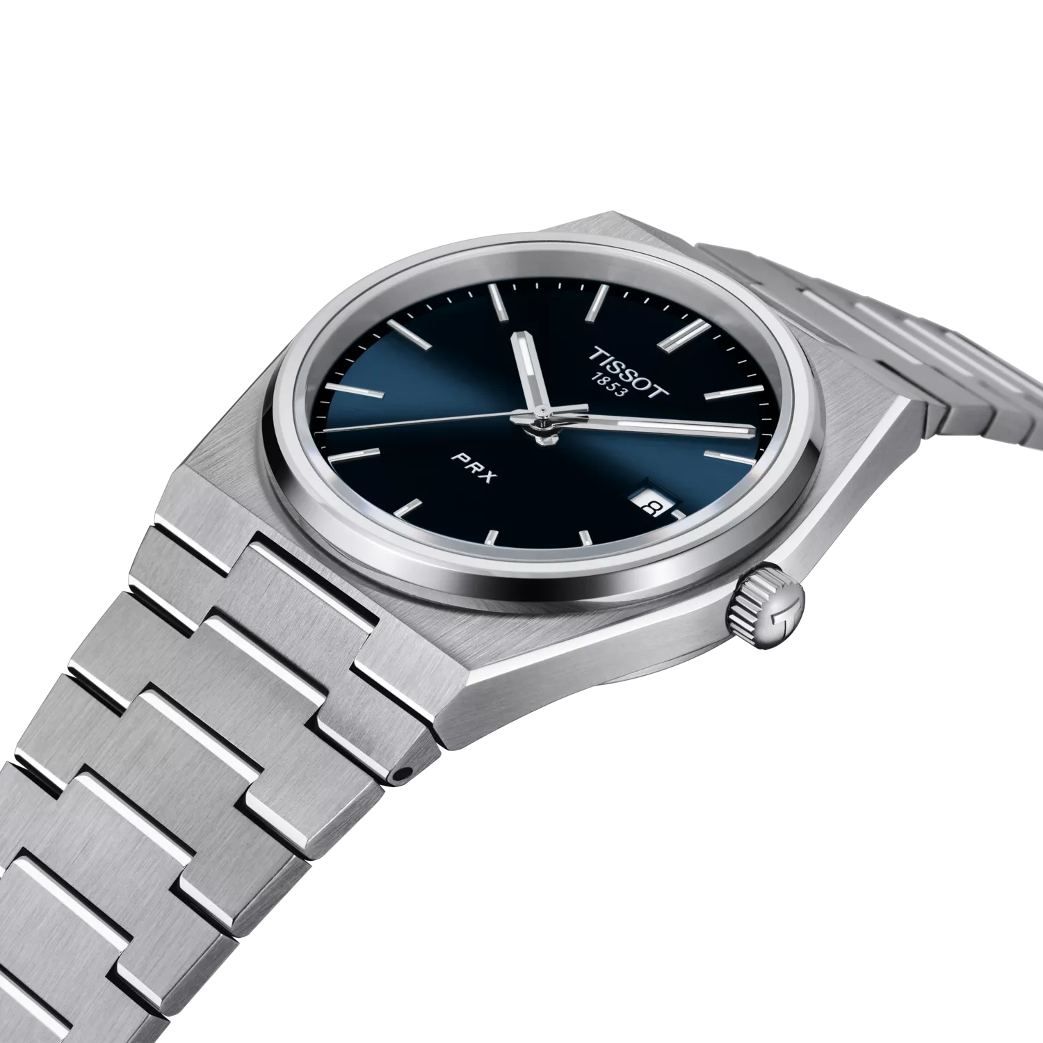 Tissot PRX T137.410.11.041.00 — 40mm Blue Sunray Stainless
