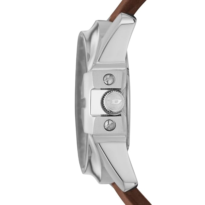 Diesel Master Chief DZ1206 Quartz Grey Dial Stainless Steel Watch (DZ1206)