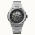 Ingersoll Springfield I15203 automatic watch with 48 mm octagonal steel case and skeleton dial