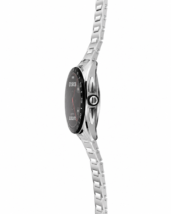 TAG Heuer Connected Calibre E4 Smartwatch Red Dial Stainless Steel 45mm (SBR8A10.BA0616)