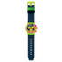Silicone strap with bio-sourced material clasp fastened