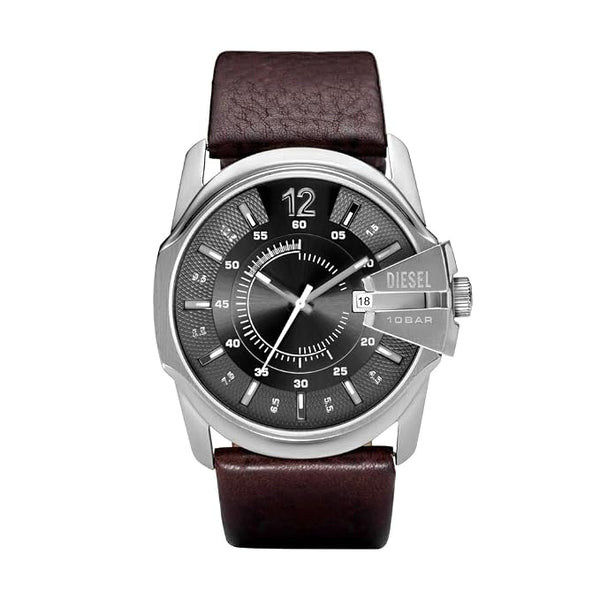 Diesel Master Chief DZ1206 Quartz Grey Dial Stainless Steel Watch (DZ1206)