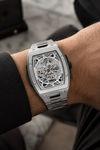 Ingersoll The Challenger Automatic Skeleton Dial Stainless Steel Watch (I12310)