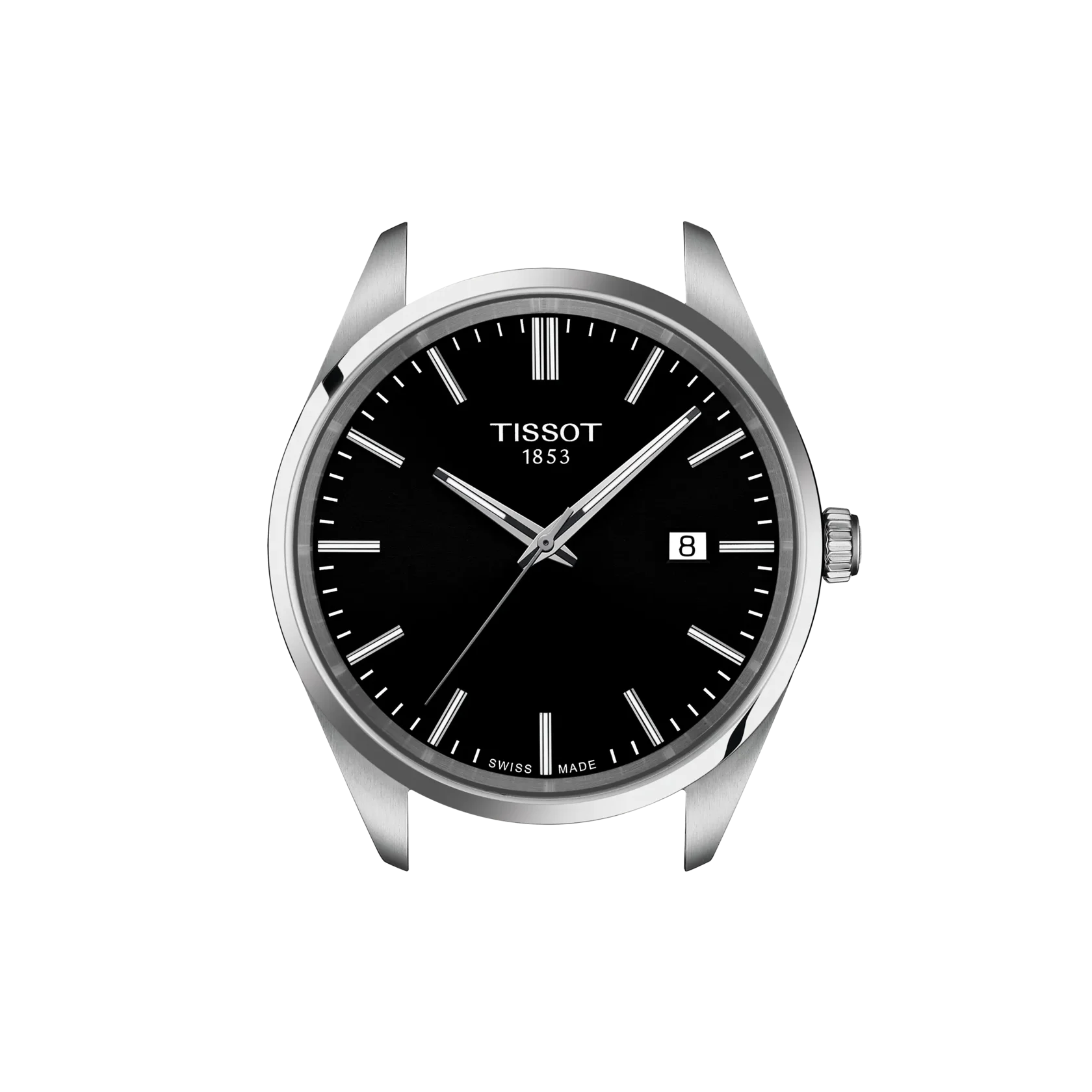 Tissot PR 100 Quartz Black Dial Stainless Steel Watch 40mm (T150.410.11.051.00)