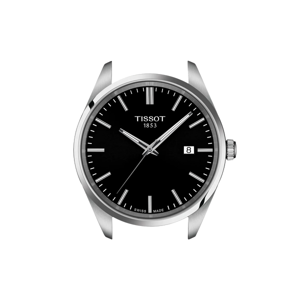 Tissot PR 100 Quartz Black Dial Stainless Steel Watch 40mm (T150.410.11.051.00)