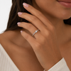9ct White Gold 4 Claw Diamond Engagement Ring 1102292 - Cassim & Co South Africa