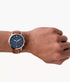 Fossil Neutra Chronograph Quartz Blue Dial Brown Leather Watch (FS5453) - Cassim & Co South Africa