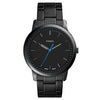 Fossil The Minimalist 3H Quartz Black Dial Stainless Steel Watch (FS5308)