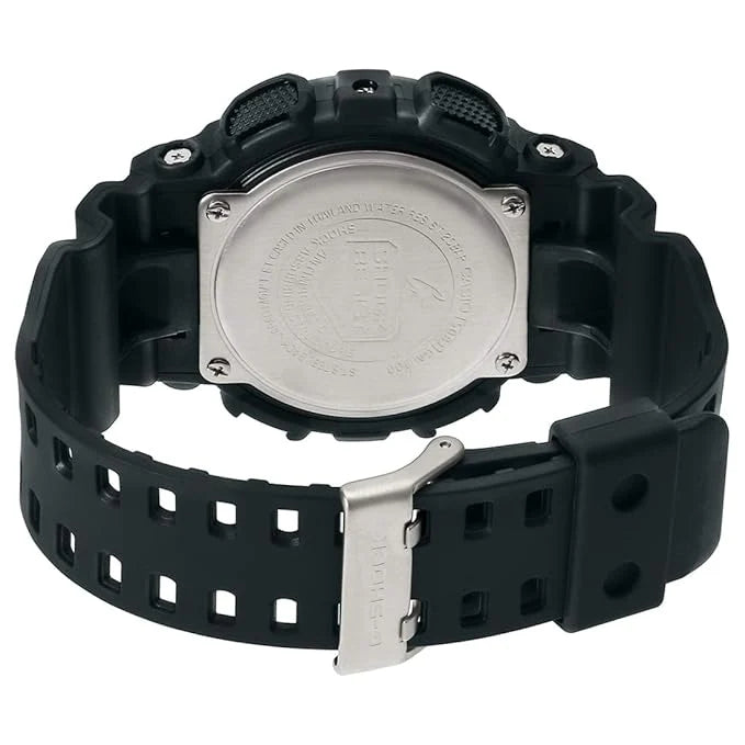 Casio G-Shock GA-100-1A1DR Quartz Ana-Digi Chronograph Black Resin Watch
