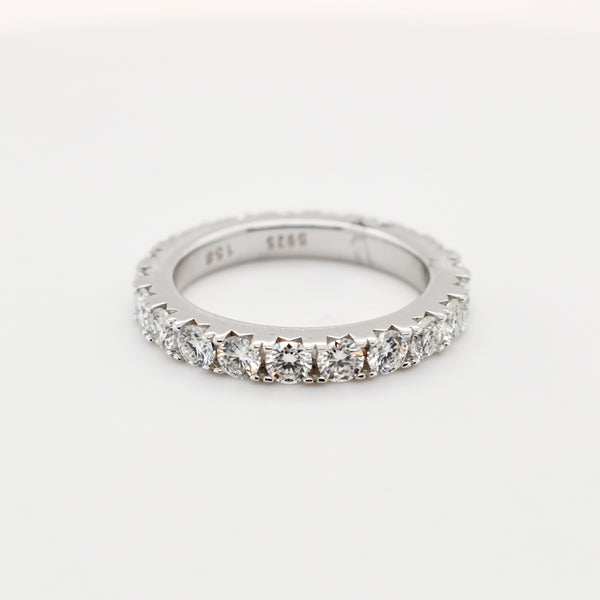 Moissanite Full Eternity Band