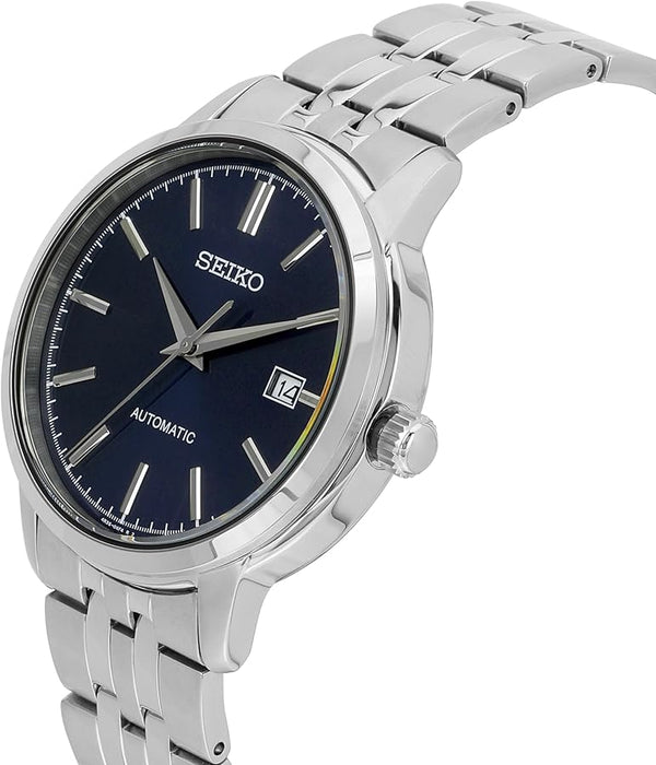 Seiko Automatic Blue Dial Stainless Steel Watch (SRPH87K1)