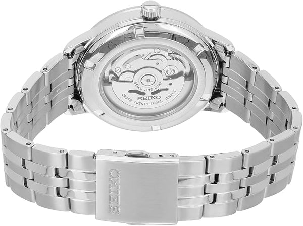 Seiko Automatic Blue Dial Stainless Steel Watch (SRPH87K1)