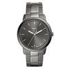 Fossil Minimalist Quartz Grey Dial Smoke Stainless Steel Watch (FS5459)