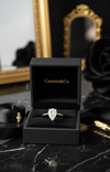 9ct Yellow Gold 1.5ct Pear Shape Lab Grown Diamond Solitaire Engagement Ring (LR27)
