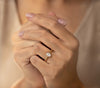 9ct Yellow Gold 0.50ct Oval Lab Grown Diamond Solitaire Engagement Ring (LR14)