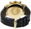Emporio Armani Luigi Quartz Chronograph Black Dial Gold-Tone Watch (AR1917)
