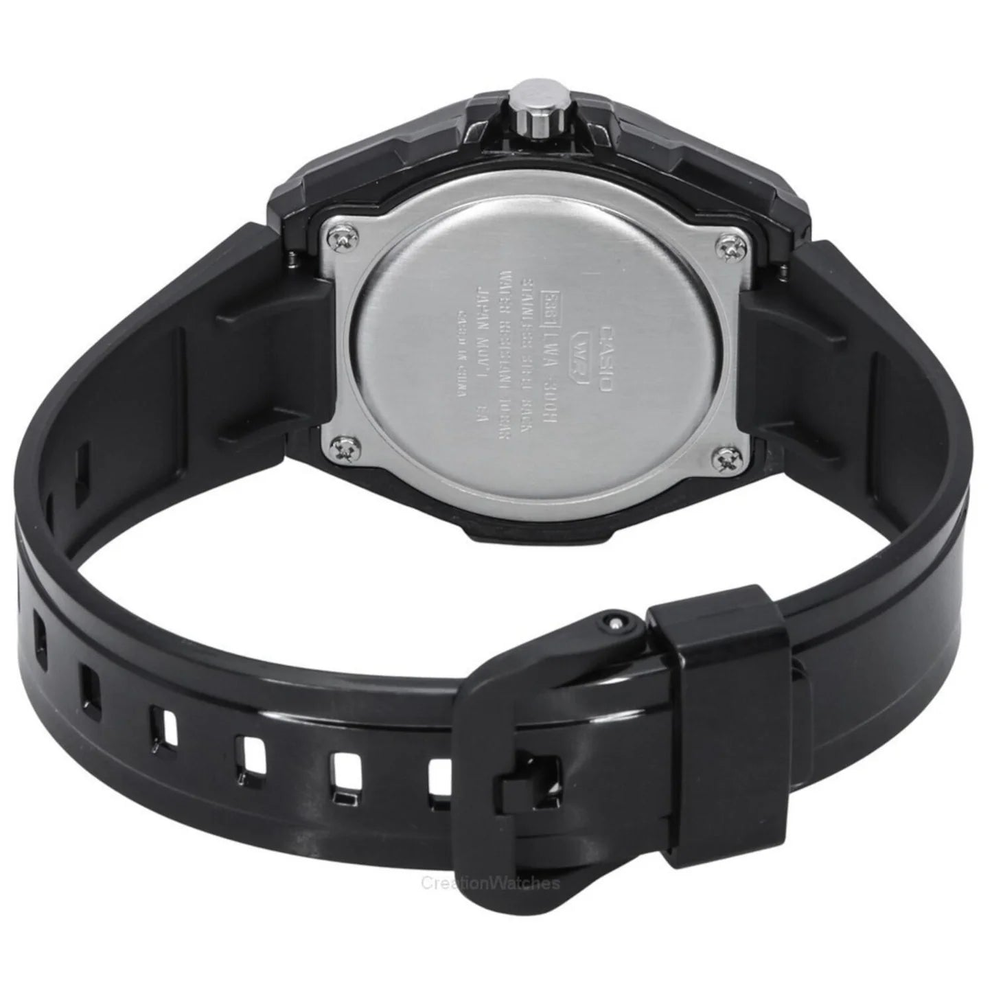 Casio LWA-300HB Quartz Black Dial Resin Watch (LWA-300HB-1EVDF)