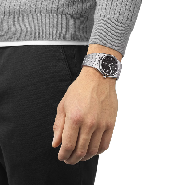 Tissot PRX Powermatic 80 — 40mm Black Dial Automatic-T1374071105100