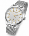 Police Pewgh Quartz Silver Dial Stainless Steel Mesh Bracelet Watch (PEWGH2239204)