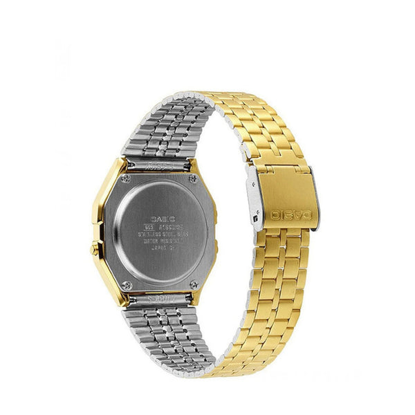 Casio A159WGEA-1DF Vintage Digital Quartz Gold-Tone Stainless Steel Watch