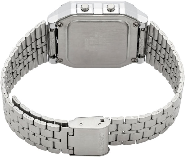 Casio Retro Vintage Silver A500WA-1DF