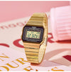 Casio Vintage A700WG-9ADF Digital Quartz Gold Ion-Plated Chronograph Watch