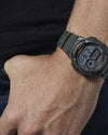 Casio AE-1000W-3AV World Time Digital Quartz Green Watch (AE-1000W-3AV)