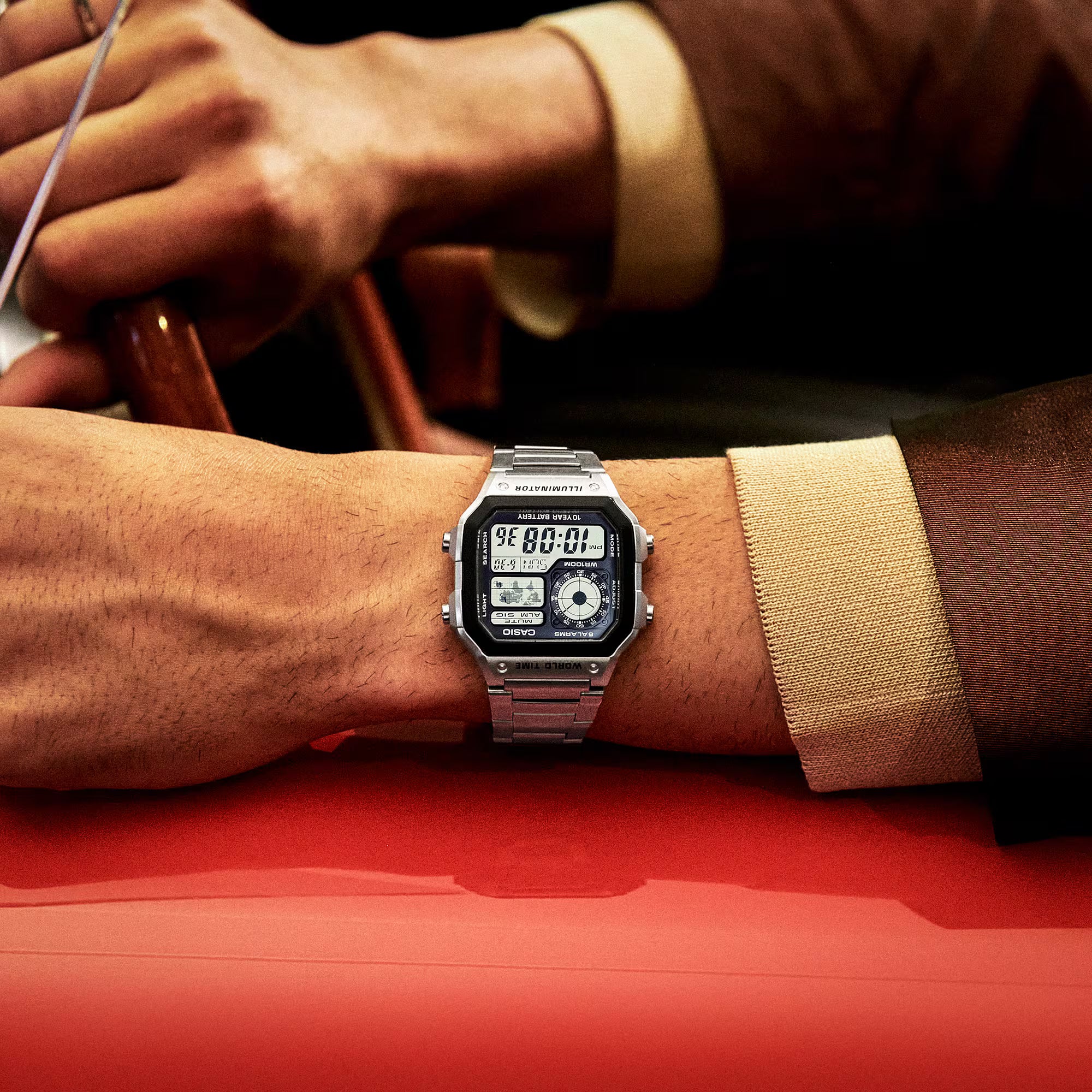 Casio Retro World Time - AE-1200WHD-1AVDF