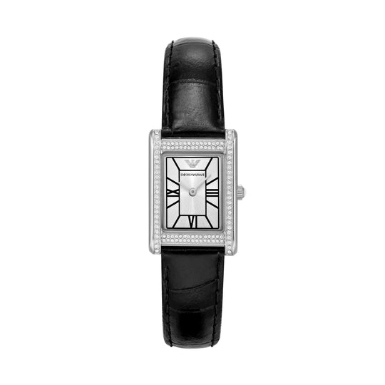 Emporio Armani Black Leather AR11623