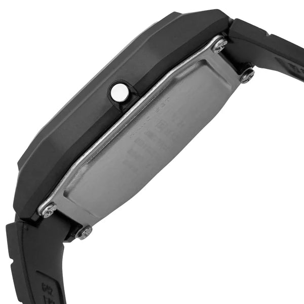 Casio Standard AW-48HE Quartz Ana-Digi Dual Time Black Resin Watch (AW-48HE-1AVDF)