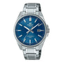 Casio Edifice EFV-150D-2AVUDF blue dial quartz watch with stainless steel bracelet and date display