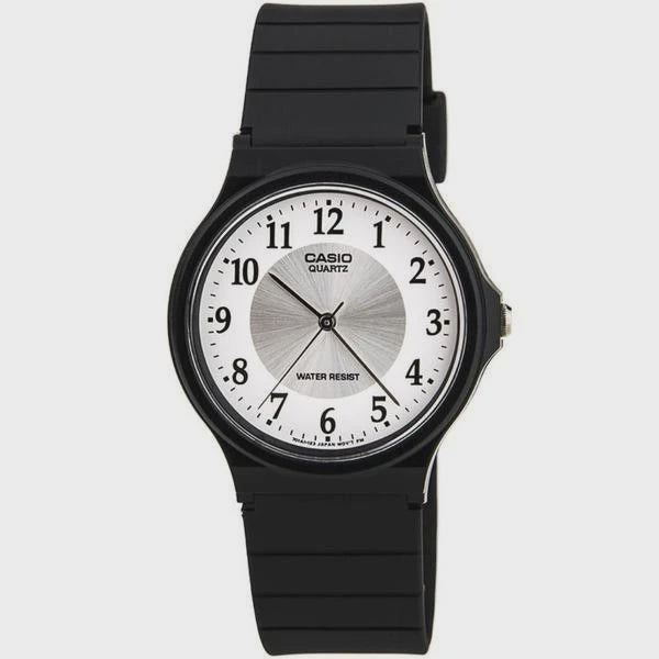 Casio Black Resin strap MQ-24-7B3LDF