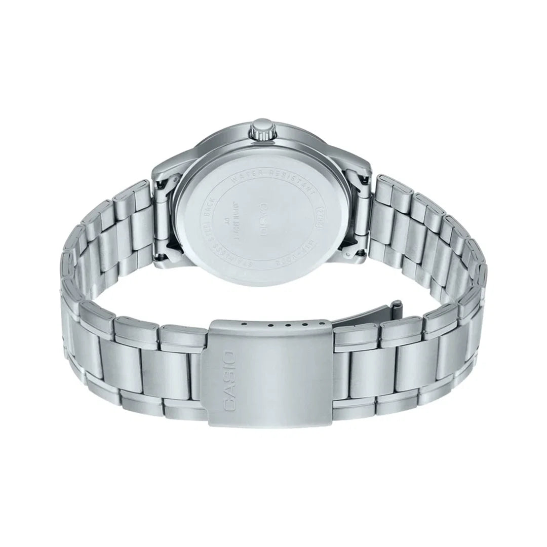 Casio Analog Blue Dial Roman- MTP-V002D-2B3UDF