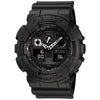 Casio G-Shock GA-100-1A1DR Quartz Ana-Digi Chronograph Black Resin Watch