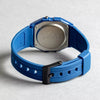 Casio F-91WB Digital Quartz Blue Resin Watch (F-91WB-2A1DF)