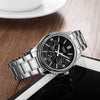 Casio MTP-1375D-1A Quartz Chronograph Black Dial Stainless Steel Watch (MTP-1375D-1AV)