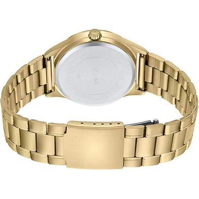 Casio MTP-V006G-7B Quartz Day-Date White Dial Gold-Tone Stainless Steel Watch (MTP-V006G-7BUDF)