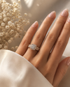 9ct Rose Gold Cluster Diamond Engagement Ring 1102074 - Cassim & Co South Africa