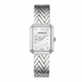 Michel Herbelin Octogône watch front view with Mother of Pearl dial