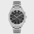 Daniel Klein DK1.14064-1 quartz chronograph with 43 mm steel case and black dial