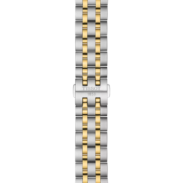 Tissot Classic Dream Quartz Silver Dial Two-Tone Stainless Steel Watch (T129.410.22.031.00) - Cassim & Co South Africa