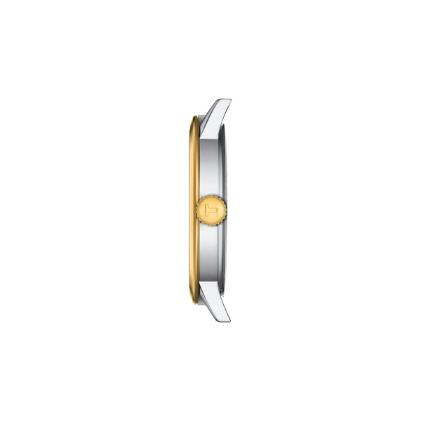 Tissot Classic Dream Quartz Silver Dial Two-Tone Stainless Steel Watch (T129.410.22.031.00) - Cassim & Co South Africa