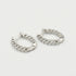 9ct White Gold 1,62ct Lab Grown Diamond Hoop Earrings - 2100434 - Cassim & Co South Africa